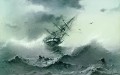 shipwreck 1854 Romantic Ivan Aivazovsky Russian